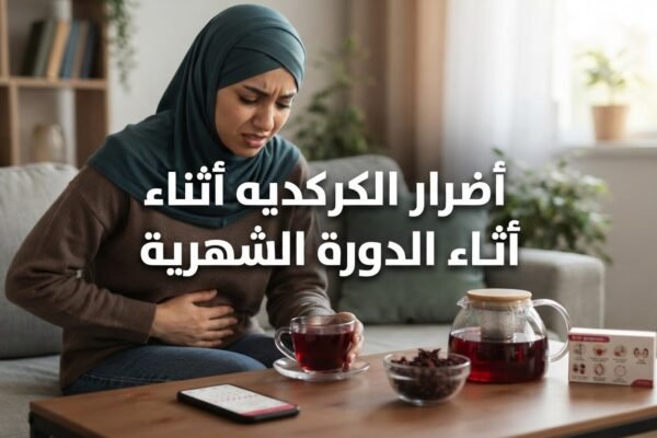 أضرار الكركديه أثناء الدورة الشهرية