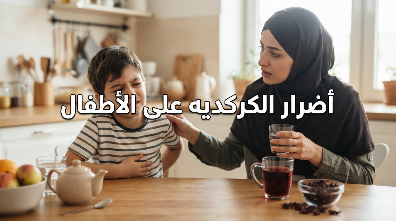 أضرار الكركديه على الأطفال