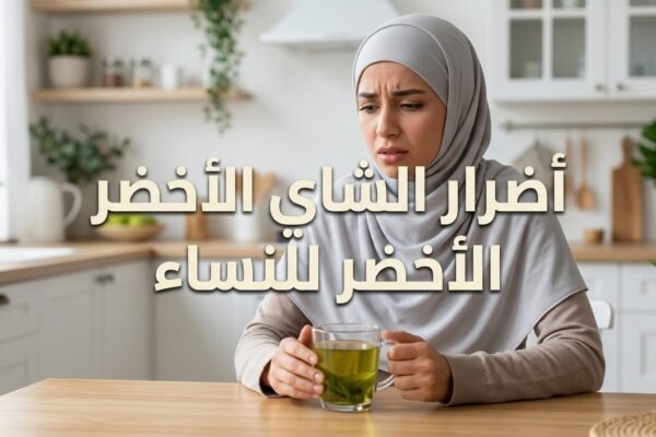 أضرار الشاي الأخضر للنساء