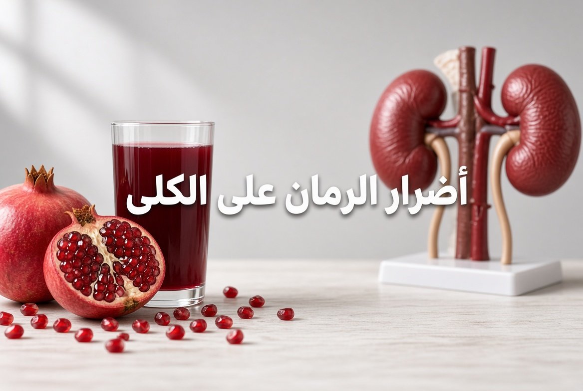 أضرار الرمان على الكلى
