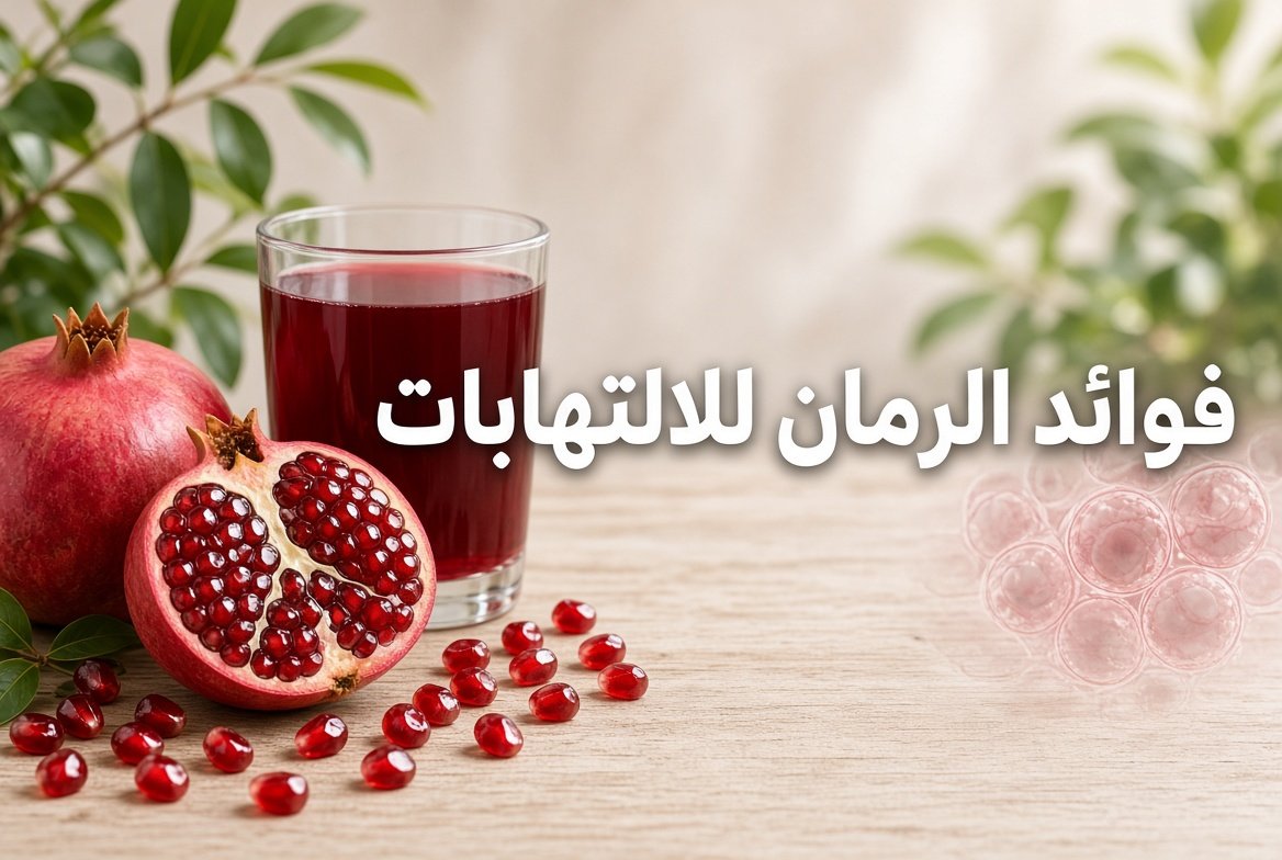 فوائد الرمان للالتهابات