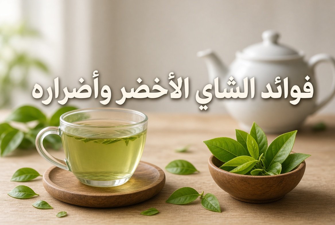 فوائد الشاي الأخضر وأضراره