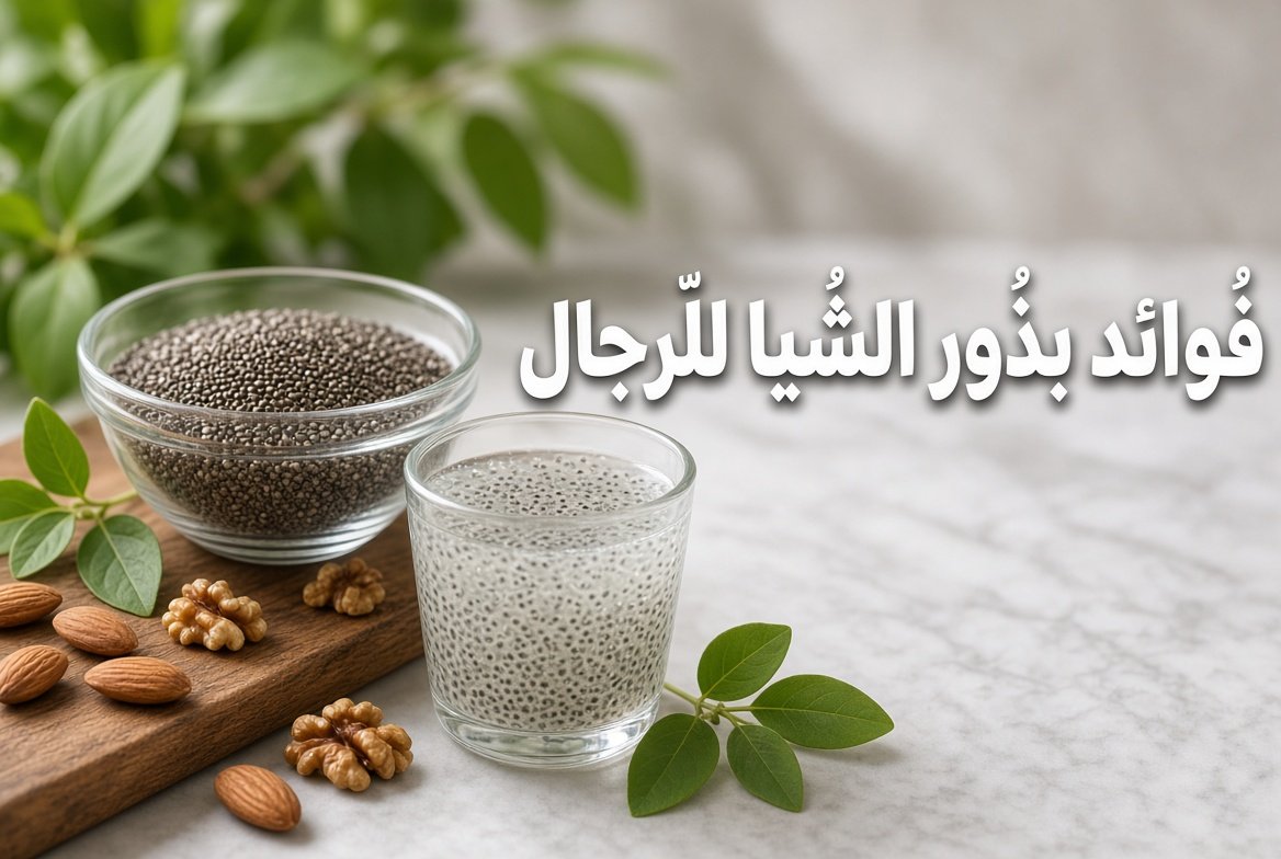 فوائد بذور الشيا للرجال