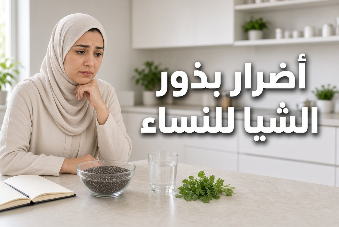 أضرار بذور الشيا للنساء 