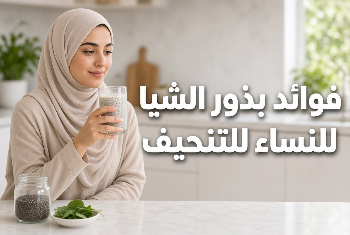 فوائد بذور الشيا للنساء للتنحيف 